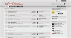 Desktop Screenshot of forestfans.net
